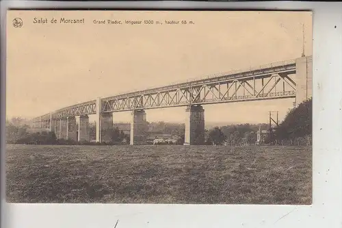 B 4850 BLEYBERG - MORESNET, Grosse Eisenbahnbrücke