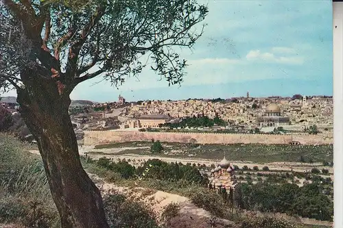 JORDANIEN / JORDAN, Jerusalem, Panorama, 196...