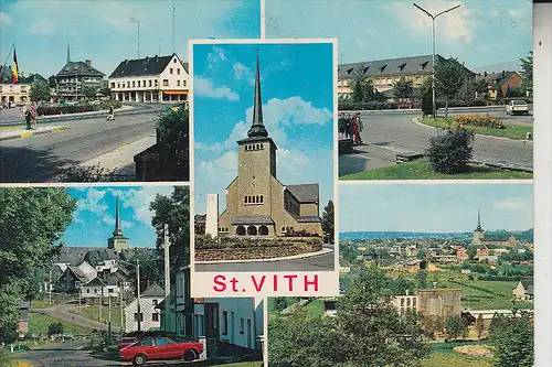 B 4780 SANKT VITH, Mehrbildkarte