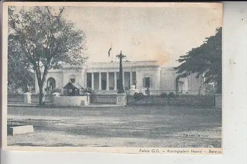 INDONESIEN - BATAVIA, PaleisG.G. - Koningsplein Noord, stamp missing