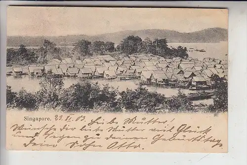 SINGAPORE - SINGAPUR, 1903, stamp missing