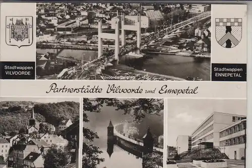 B 1800 VILVOORDE / 5828 ENNEPETAL - Partnerstädte