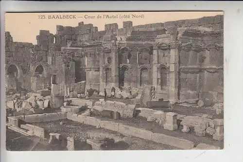 RL - LIBANON - BAALBECK, Cour de'l Autel