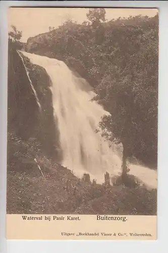 INDONESIEN - BUITENZORG / BOGOR, Waterval bij Pasir Karet