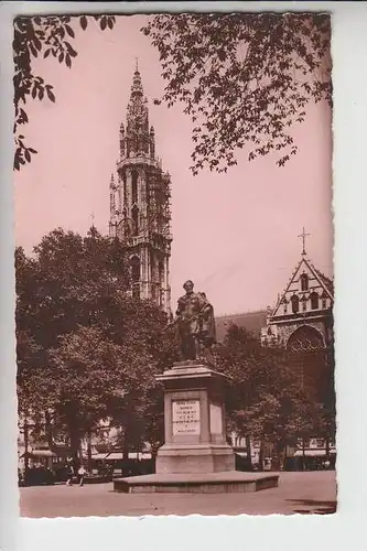 B 2000 ANTWERPEN, Groenplaats en Standbeeld van Rubens