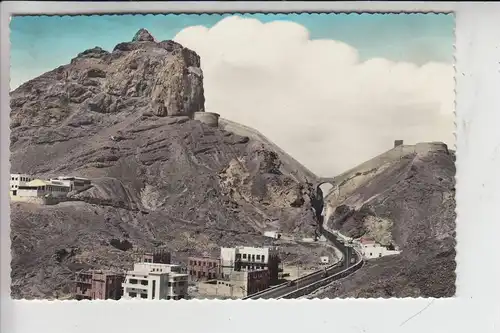 YEMEN - ADEN, Main Pass Crater, Railway