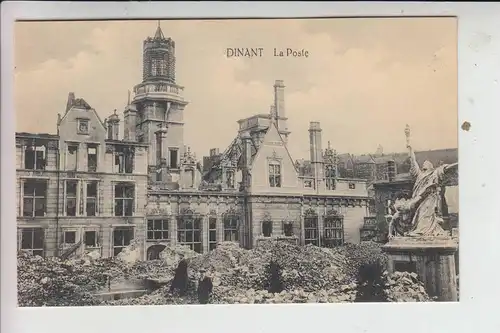 B 5500 DINANT, Zerstörungen 1. Weltkrieg - La Poste - Postamt