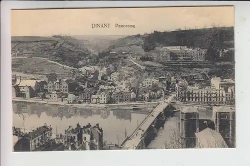 B 5500 DINANT, Zerstörungen 1. Weltkrieg - Panorama