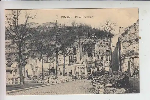 B 5500 DINANT, Zerstörungen 1. Weltkrieg - Place Patenier