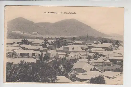 NEUKALEDONIEN, NOUMEA, Ile Nou, lointain 1906