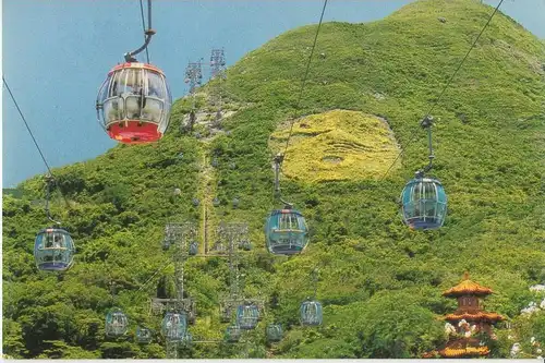 CHINA - HONGKONG, Ocean Peak Cable Car