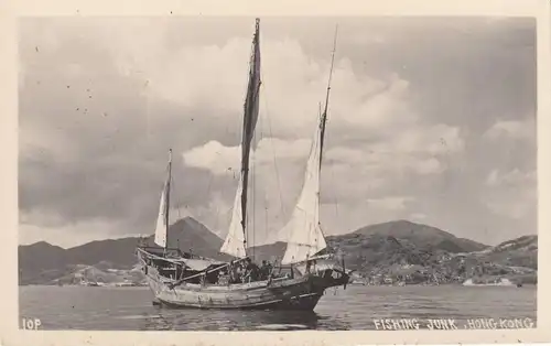 CHINA - HONGKONG, Fishing Junk