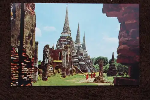 THAILAND - SIAM, Three Pagodas of Wat Phra Sri Samphet, Ayudha