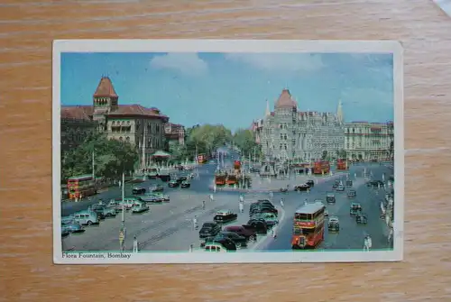 IND - INDIA - Indien Bombay, Flora Fountain