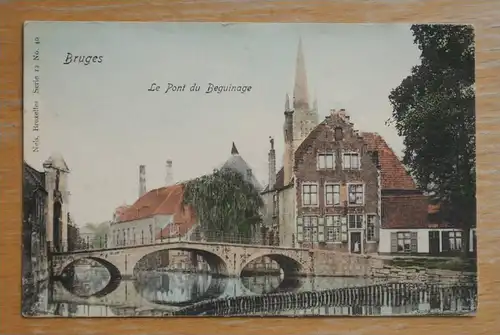 B 8000 BRUGGE, Le Pont du Beguinage, NELS