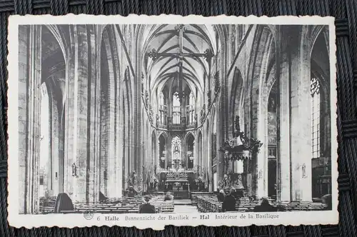 B 1500 HALLE, Binnenzicht der Baziliek
