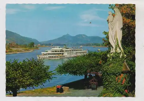 BINNENSCHIFFE - RHEIN, Köln-Düsseldorfer "LORELEY" vor Unkel
