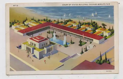 EXPO - 1933 CHICAGO World's Fair, Court of States