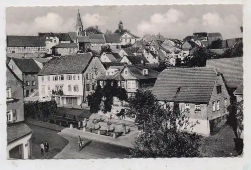 6124 BEERFELDEN, Blick in den Ort, Verlag Gerling