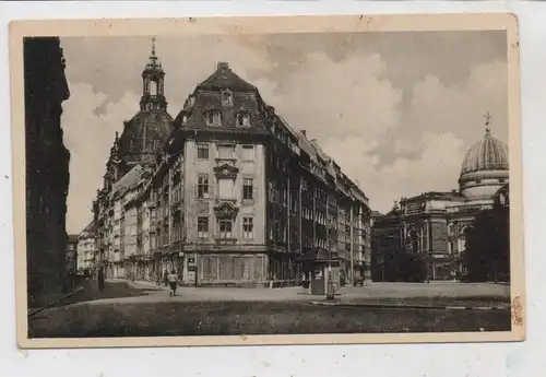 0-8000 DRESDEN, Rampische Strasse und Salzgasse, 1944