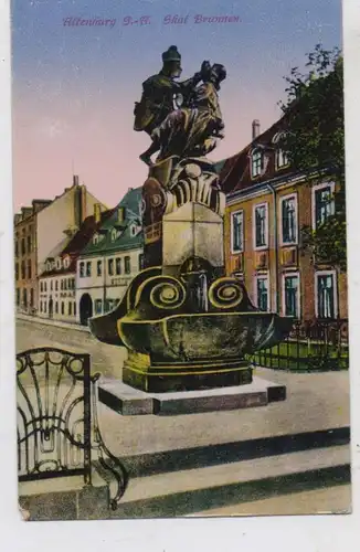 SPIELKARTEN - Skatbrunnen Altenburg, 1918