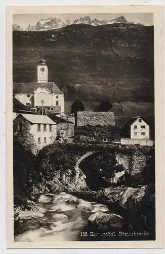 CH 6493 HOSPENTAL UR, Römerbrücke, Verlag Heber - Andermatt
