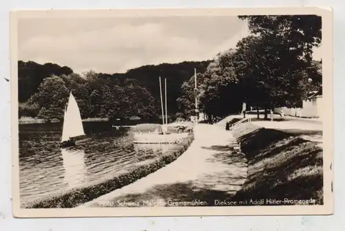 2427 MALENTE - GREMSMÜHLEN, Adolf-Hitler-Promenade am Dieksee