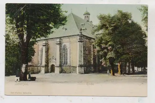 3392 CLAUSTHAL-ZELLERFELD, Kirche Zellerfeld, ca. 1900