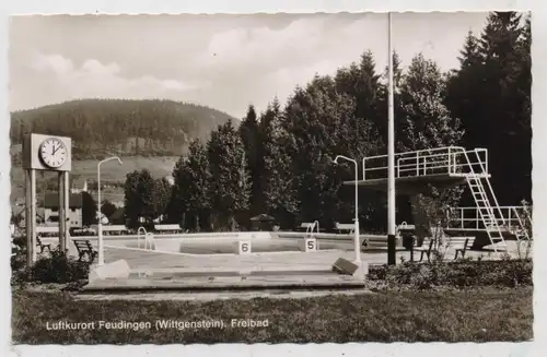 5928 BAD LAASPHE - FEUDINGEN, Freibad