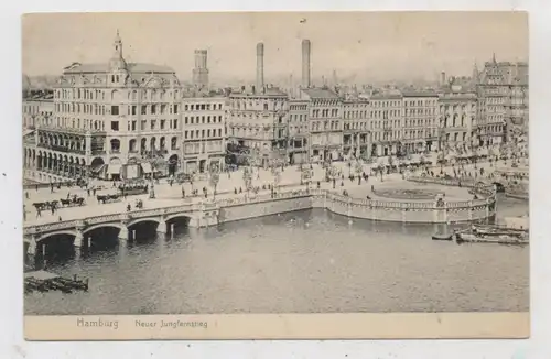 2000 HAMBURG, Neuer Jungfernstieg, 1907, Knackstedt & Näther