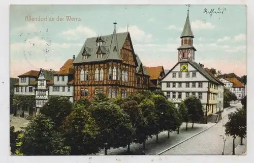 3437 BAD SOODEN - ALLENDORF, Partie am Rathaus, 1907