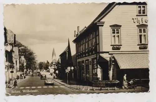 3040 SOLTAU, Wilhelmstrasse, VW-Käfer, 1956