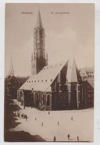 2000 HAMBURG, St. Jacobikirche an der Steinstrasse, Verlag Hirsch