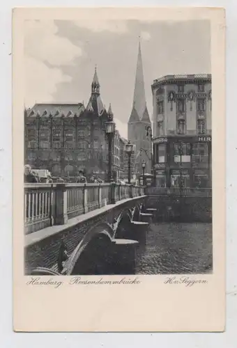 2000 HAMBURG, Reesendammbrücke, Verlag Seggern