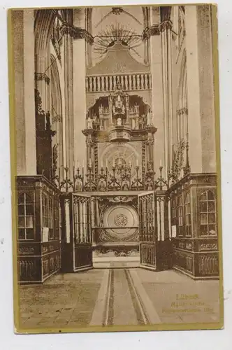 2400 LÜBECK, Marienkirche, Astronomische Uhr