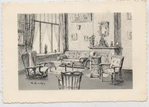 B 8430 MIDDELKERKE, Hotel Neptune, Zitkamer