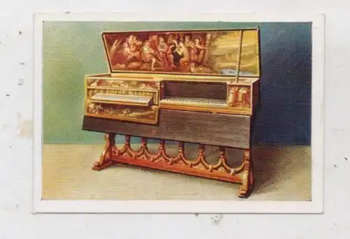 MUSIK - VIRGINAL / Klaviervorläufer, SALEM-Sammelbild