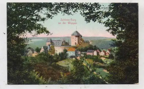 5650 SOLINGEN - BURG, Schloß Burg, Verlag des Schlossbauvereins