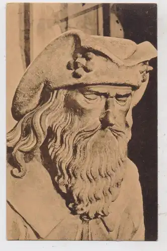 6500 MAINZ, Dom, Grablegung Christi, Kopf des Joseph von Arimathea, 1912