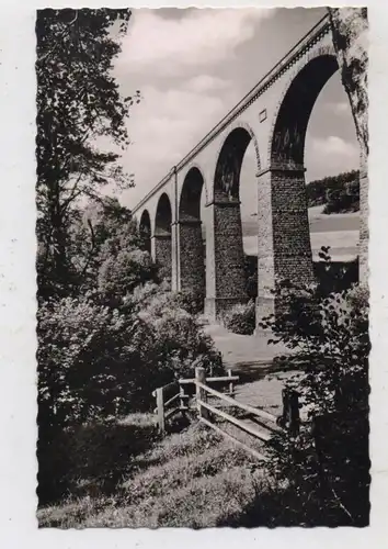 6124 BEERFELDEN - HETZBACH, Himbächel-Viadukt, 1957