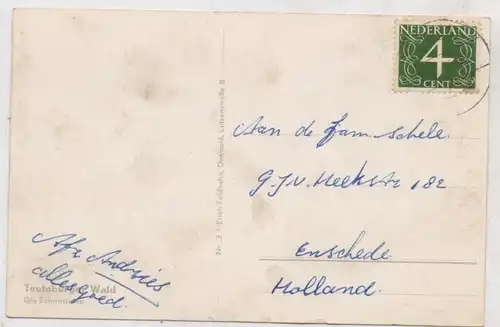 4930 DETMOLD, Externsteine, niederländische Veldpost