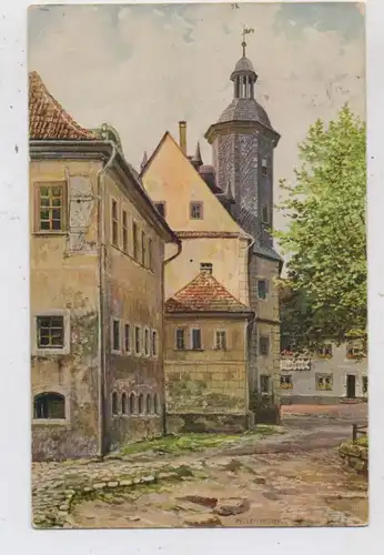 0-5900 EISENACH, Residenzhaus, Brauerei, Künstler-Karte Lehnert, 1918, Verlag Mandt - Lauterbach