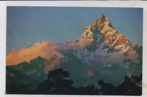 NEPAL, Peak of Machapuchhare, Blick von Kosky