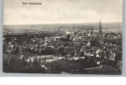 6702 BAD DÜRKHEIM, Blick über den Ort, Verlag Roth