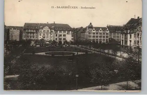 6600 SAARBRÜCKEN, Beethovenplatz, 1930