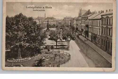 6700 LUDWIGSHAFEN, Ludwigsplatz, 1923