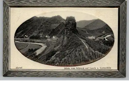 5486 ALTENAHR, Blick vom Schrock auf Laach und Lochmühle, 1912