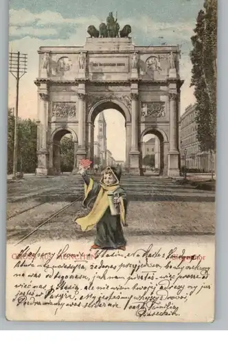 8000 MÜNCHEN, Siegestor, 1913