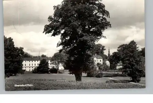 0-6555 SAALBURG - EBERSBURG, Blick auf den Ort