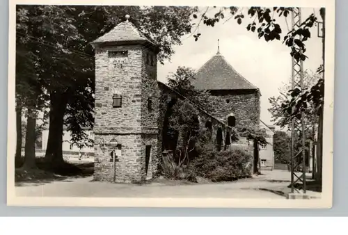 0-9340 MARIENBERG, Zschopauer Tor und Reste der Stadtbefestigung, 1959